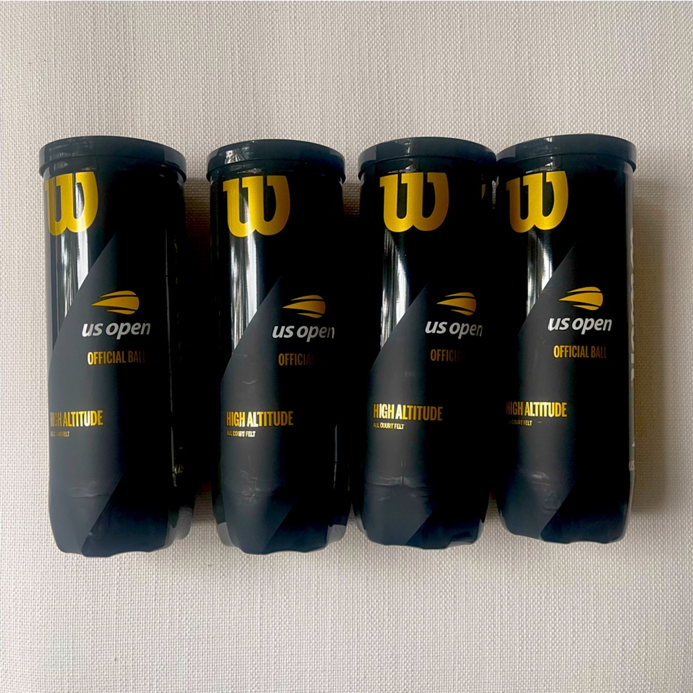 Wilson US Open Official Tennis Balls ‘High Altitude’